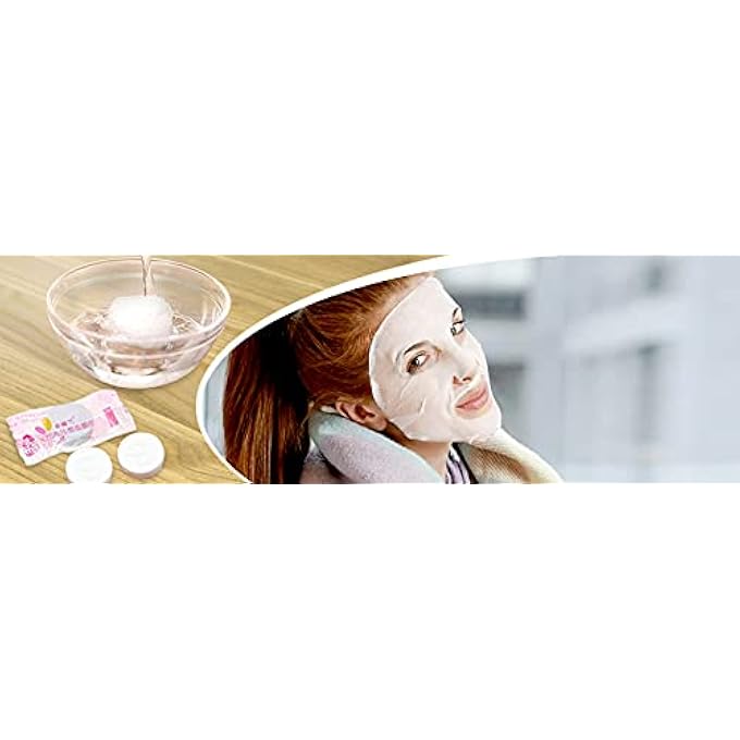 E Shopping COMPRESSED FACIAL FACE SHEET TABLETS DIY FACIAL PAPER SPA SKIN CARE - PACK OF 50 PCS - Image 3